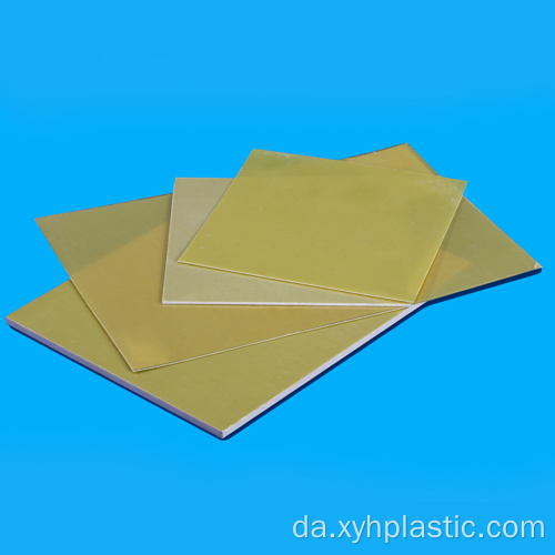 Lysegrøn og gul isoleringsepoxy FR4-plade